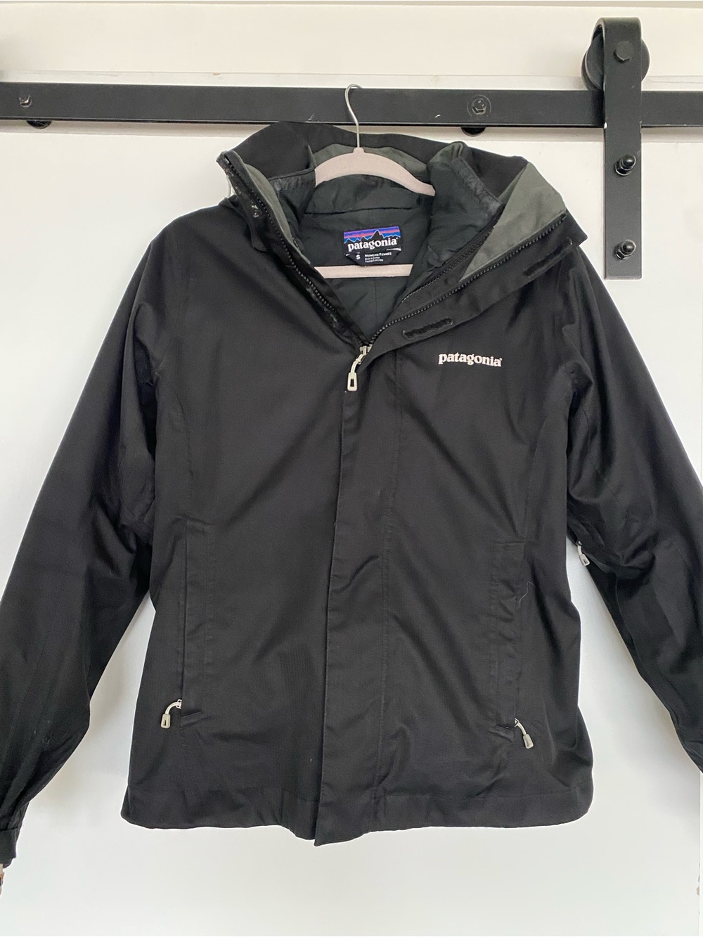 Patagonia Women's 3-in-1 Snowbelle Black Waterproof Coat